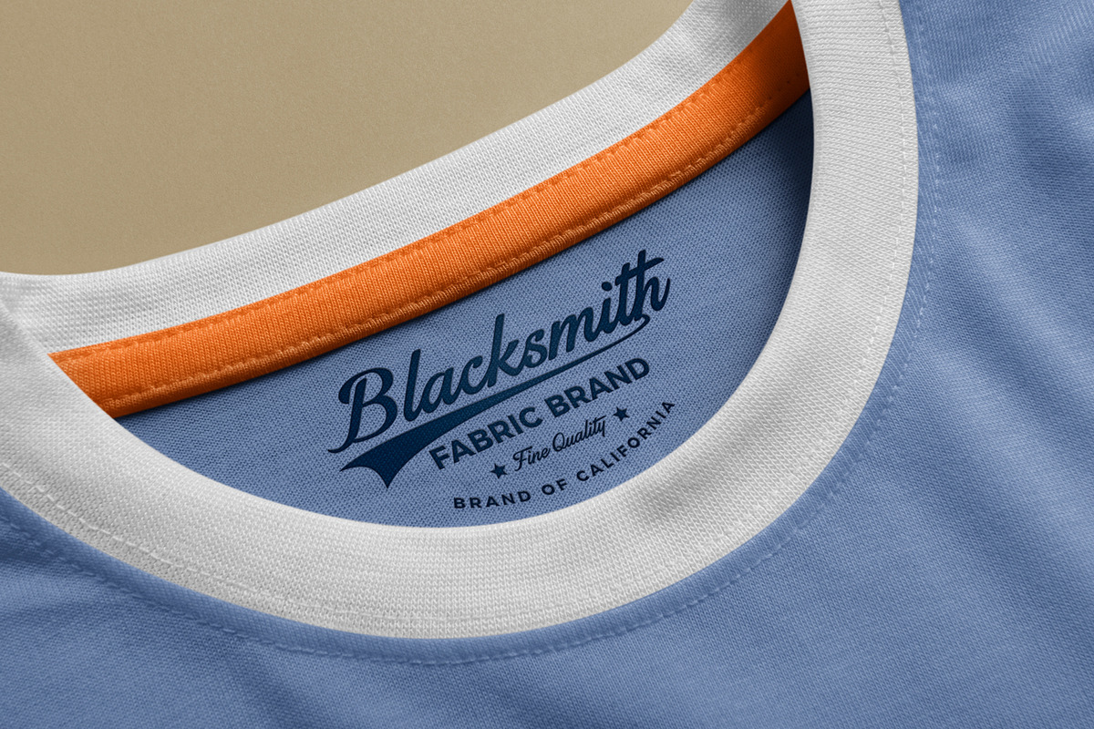 Apparel Inside Label Logo Mockup, a Shirt Mockup by ZippyPixels (Photo 3 of 4)