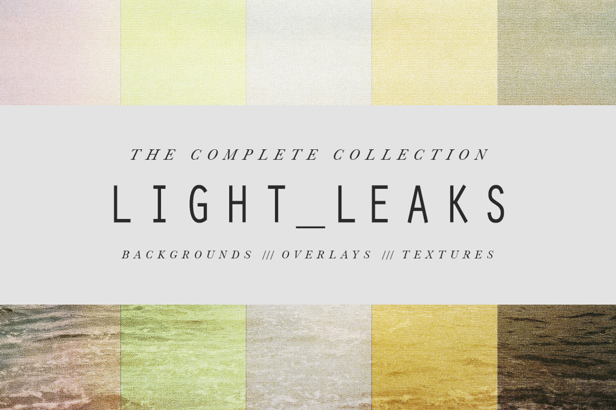 Light Leaks Bundle | 50 Images, an Abstract Photo by Melanie Helena (Photo 1 of 8)