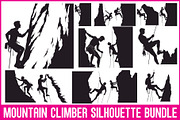 Extreme Climber Vector Pack, an Illustration by Gaye Art (Thumbnail 1 of 21)