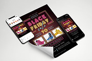 Black Friday Sale Set, a Flyer Template by Totem Design Studio (Thumbnail 3 of 5)