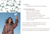 Maryland Seamless Pattern Set, a Background Graphic by Hughes Studio (Thumbnail 9 of 11)