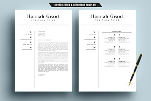 Clean Resume/CV Template Word