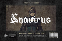 Snavirus - Medieval Blackletter Font