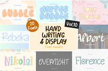 HANDWRITING & DISPLAY BUNDLE VOL.10