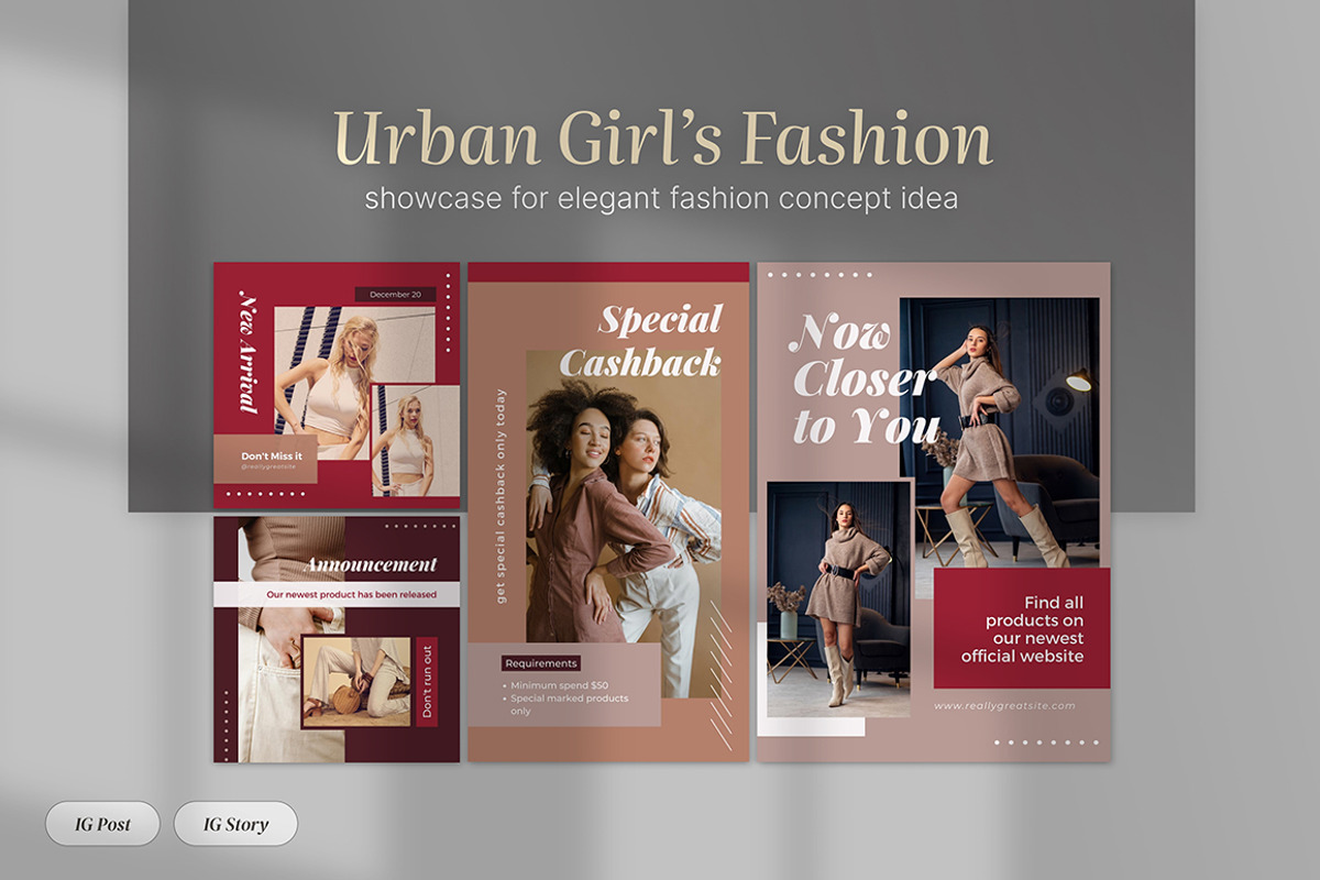 Bundle Pack 5in1 Canva Template, a Social Media Template by Brandearth RRGraph (Photo 3 of 19)