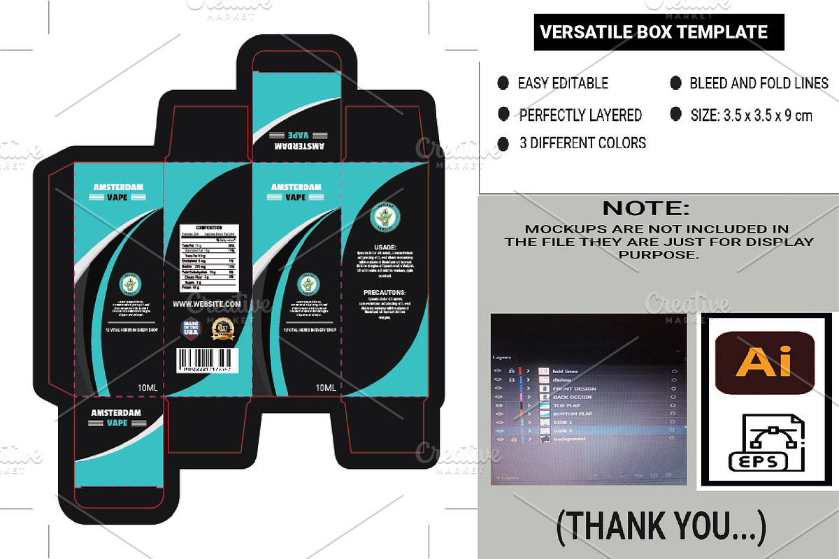 Versatile Long Rectangular Box, a Templates & Theme by Design Fusion (Photo 3 of 4)