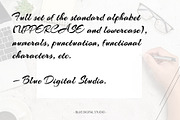 Hawaii Creativity Script Font, a Script Font by Blue Digital Studio (Thumbnail 2 of 8)