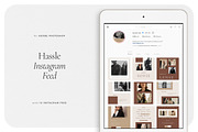 HASSLE Instagram Feed, a Social Media Template by Aprilea (Thumbnail 1 of 7)