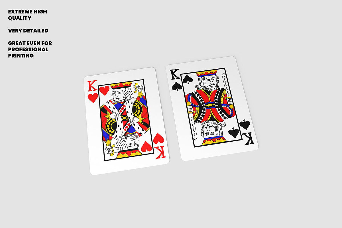 Playing Cards Mockups v4 - 14 Views, an Advertising Mockup by Illusiongraphic (Photo 5 of 26)