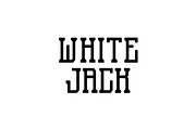 White Jack - Modern Display Font, a Font by Mightyfire (Thumbnail 1 of 3)