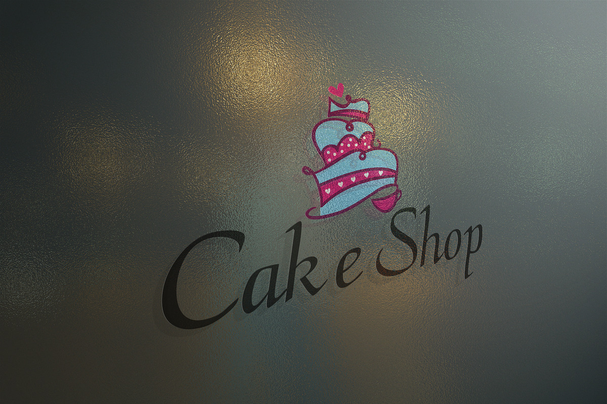 Cake Shop Logo Template, a Branding & Logo Template by Raj Shop (Photo 1 of 5)