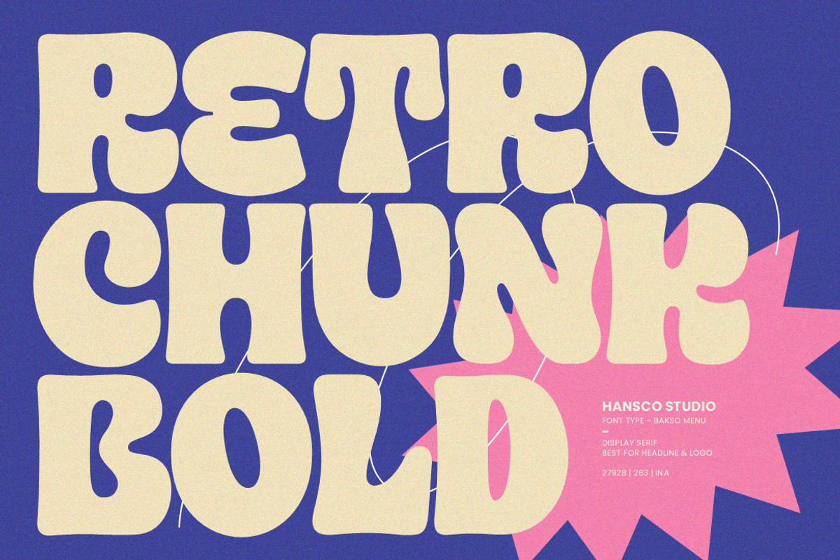 Bakso Menu Font, a Font by HansCo Studio (Photo 4 of 10)