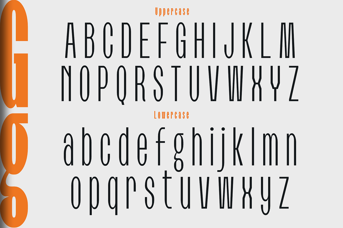 Begdruxs - Condensed Sans Serif, a Sans Serif Font by Sealoung (Photo 12 of 13)
