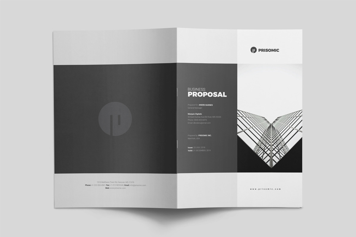 Proposal, a Brochure Template by DesignJanala (Photo 10 of 10)