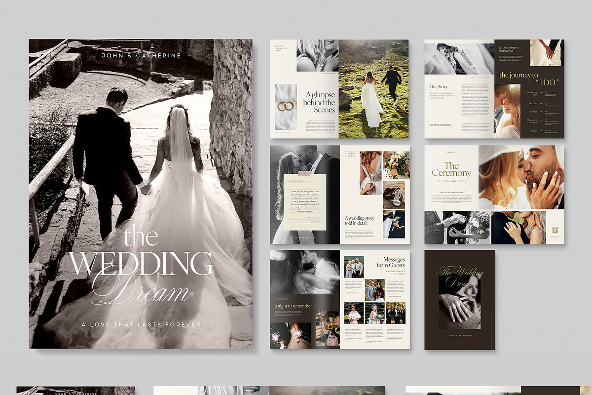 Wedding Day Magazine Template, a Magazine Template by BrandPacks (Photo 5 of 5)