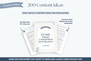 Podcast mega bundle Canva template, a Social Media Template by Cate Creates (Thumbnail 6 of 10)