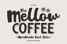 Mellow Coffee - Handmade Font Trio