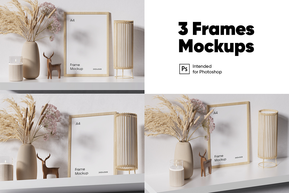 Frame Mockup, a Print Template by kavoon (Photo 1 of 4)