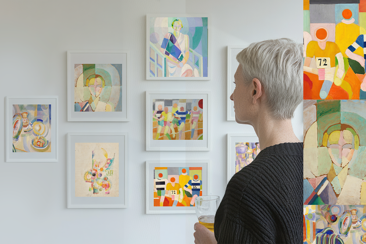 Robert Delaunay - Rare Prints, a Person Illustration by Digital Museum (Photo 3 of 7)