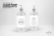Clear Pump Dispenser Mockup, a Cups & Container Mockup by INCDesign (Thumbnail 7 of 8)