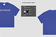 Loose fit t-shirt mockup, a Shirt Mockup by Barmecide Mockup Studio (Thumbnail 3 of 3)