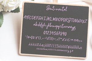 Sentimental Script Font