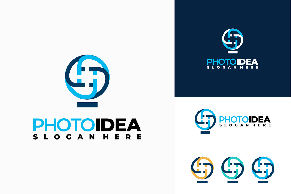 Set of Photography Idea logo designs, a Branding & Logo Template by Lucky Creative (Photo 3 of 5)
