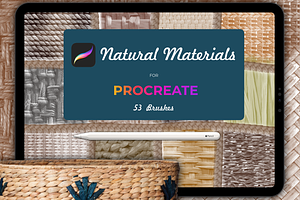 Natural Materials For Procreate