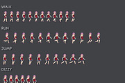 Character Spritesheet:Magician Girl, an Object Graphic by LudicArts (Thumbnail 2 of 2)