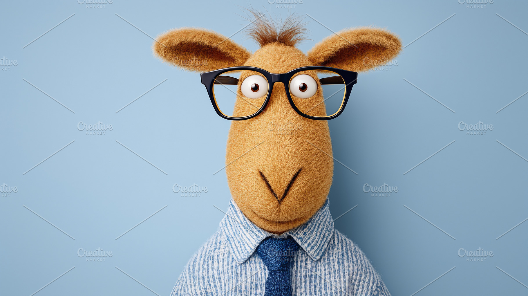 Funny cartoon animal character, an Animal Photo by MistyDay