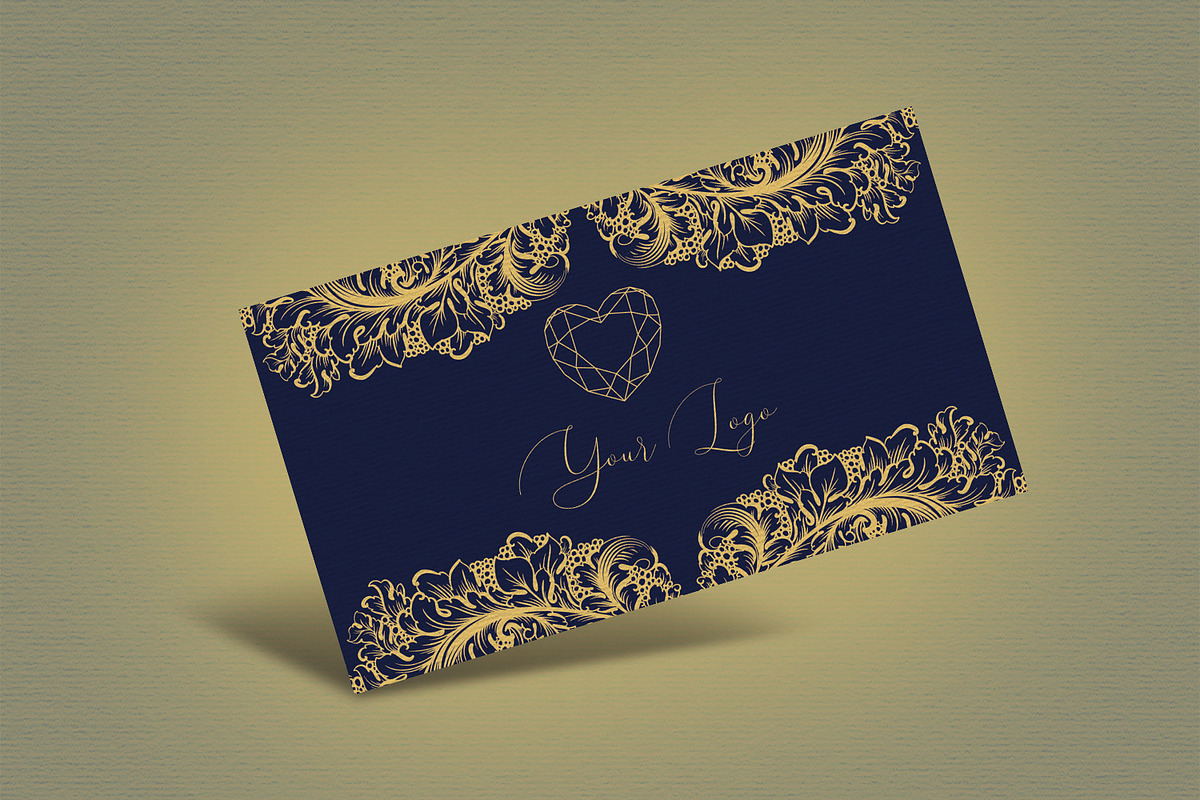 Elegant Business Card Design, a Business Card Template by Kseniya-Omega (Photo 3 of 4)