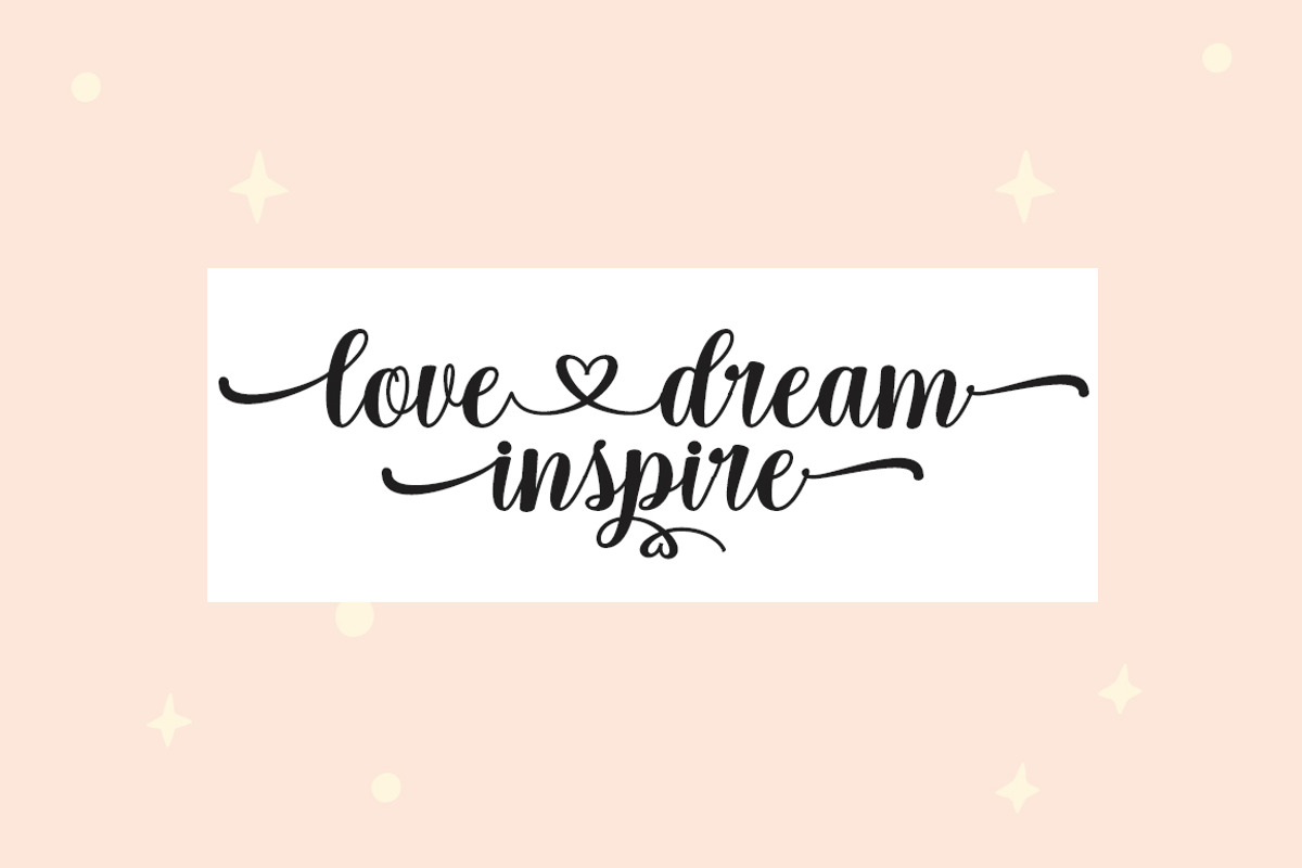 Pink Love, a Script Font by Nurul_kamal (Photo 6 of 8)