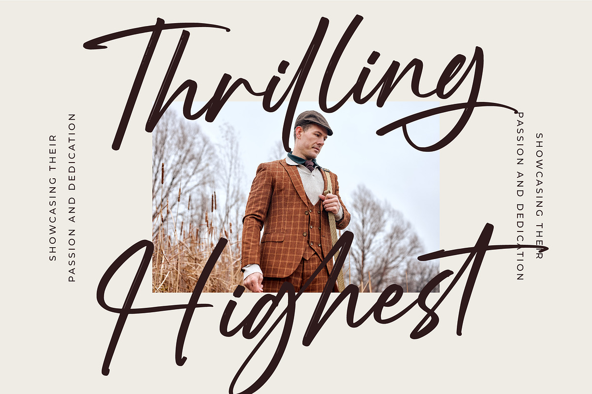 Mogary Overlay Bold Calligraphy Font, a Script Font by stylishtype.co (Photo 15 of 20)