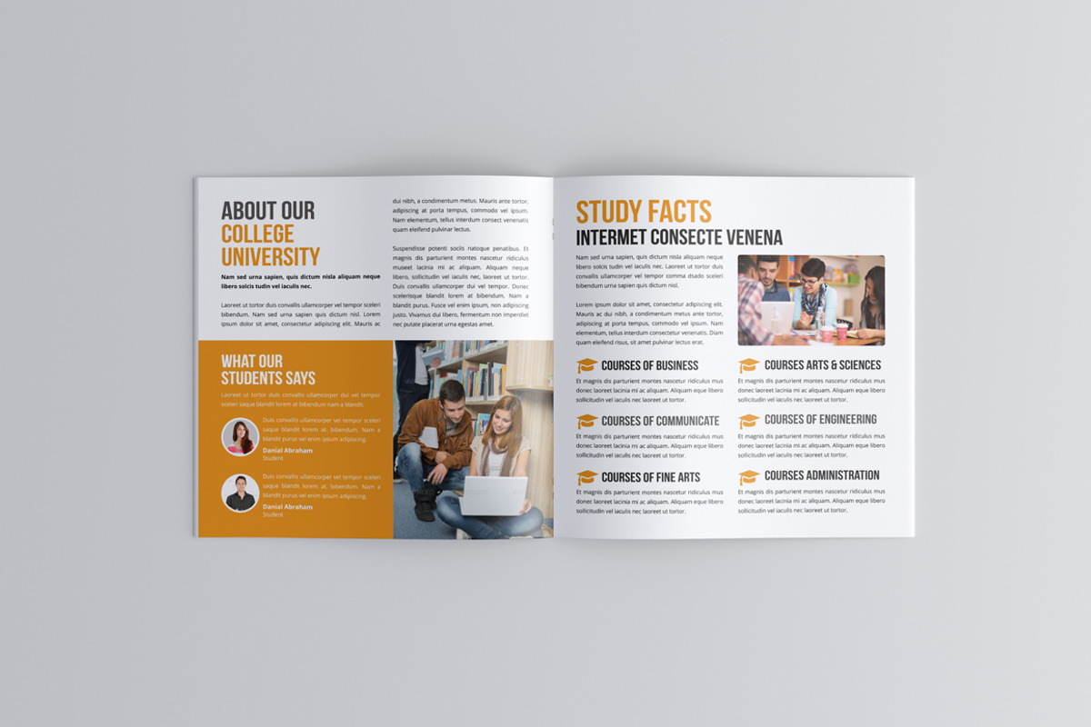 Education Square Prospectus, a Brochure Template by Miyaji75 (Photo 3 of 22)