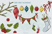Christmas Gnomes & Friends, an Animal Illustration by DreamONprints (Thumbnail 7 of 14)