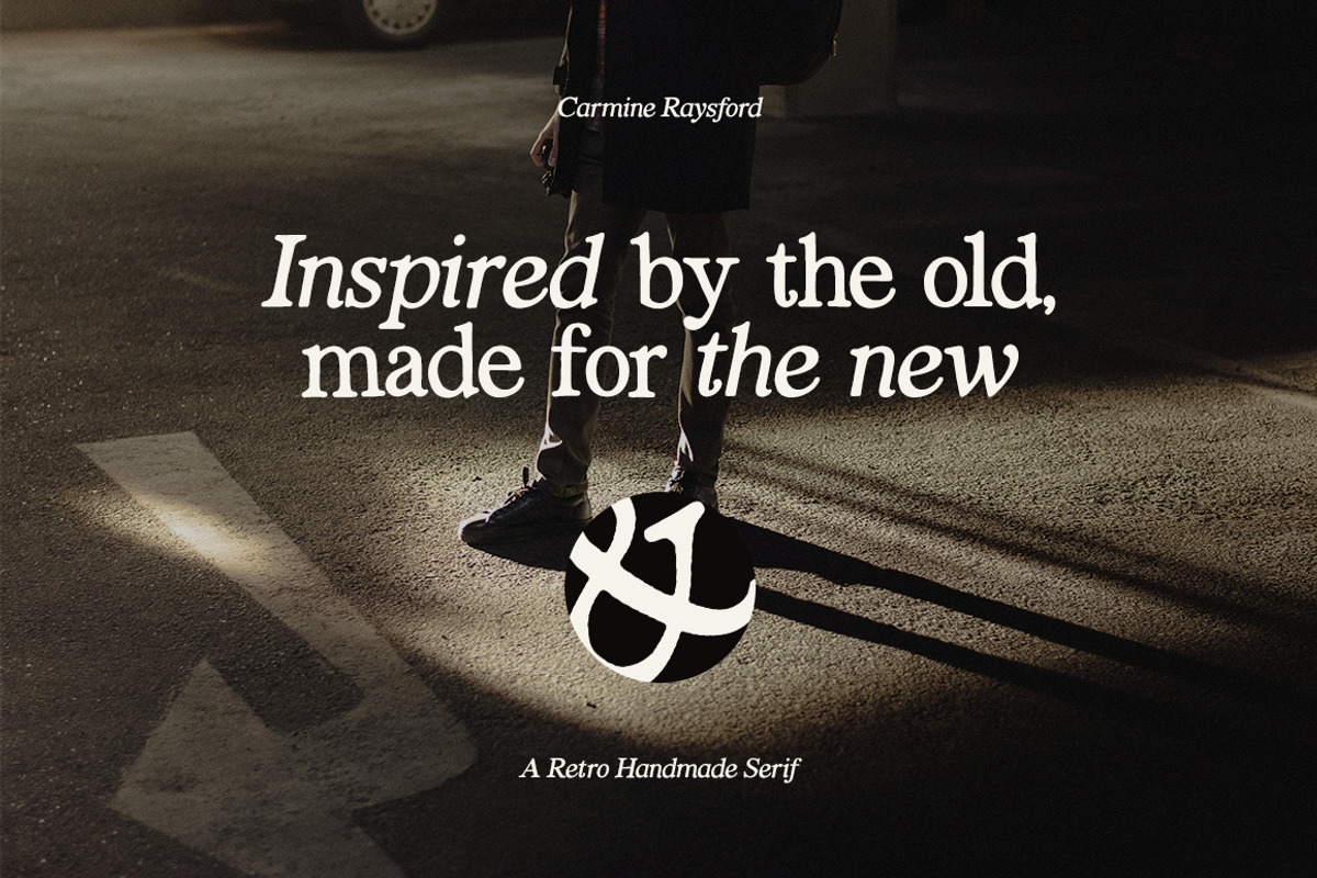 Carmine Raysford | Nostalgic Serif, a Serif Font by Fargun Studio (Photo 17 of 27)