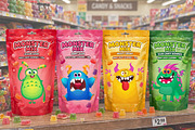 Gummy Grins - 6 Cute Monsters, a Decorative Illustration by D R A W K M A N (Thumbnail 6 of 7)