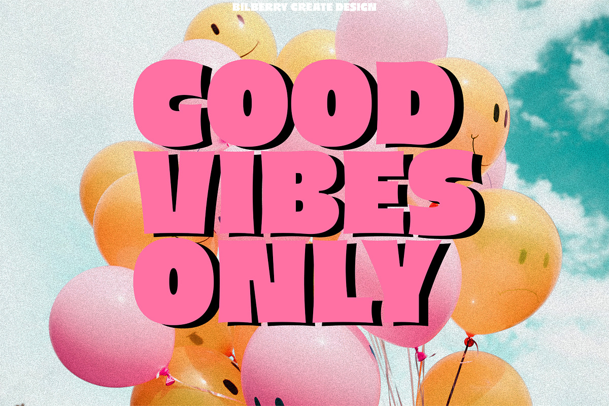 Crimson Cherry bold typeface, a Sans Serif Font by BilberryCreates (Photo 10 of 16)