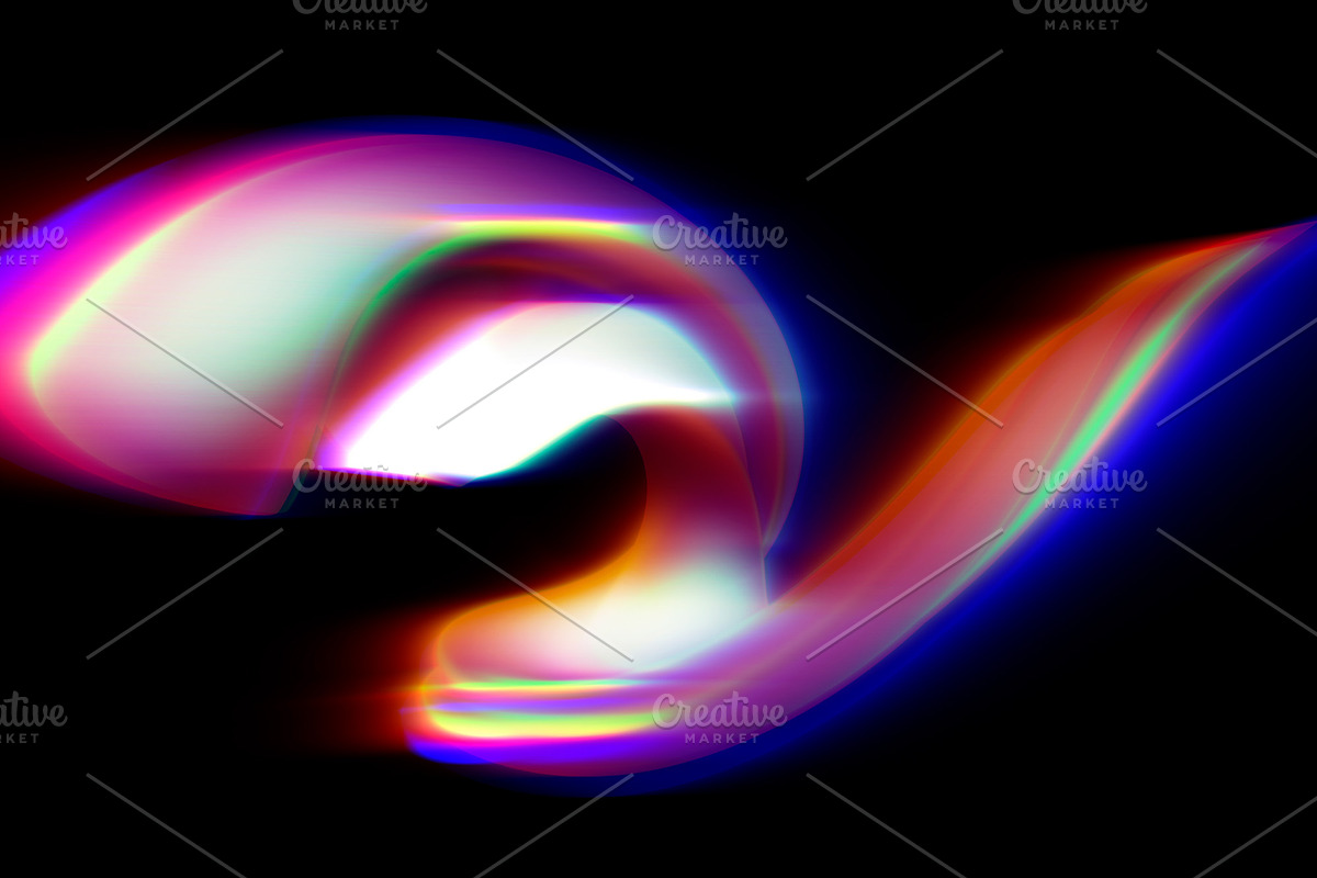 AURA | Vibrant Glows & Shapes, a Texture Graphic by CUDOS (Photo 27 of 34)