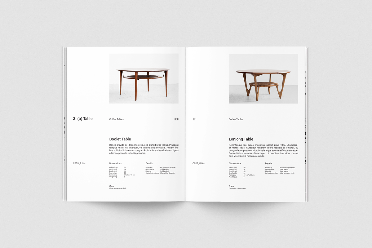 Furniture Catalog, a Brochure Template by silukEight (Photo 13 of 21)