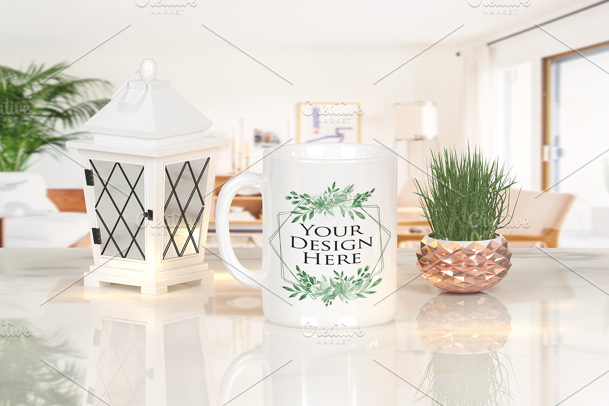 Bundle of 12 White Mug Mockup, a Cups & Container Mockup by Milan Mockup (Photo 10 of 13)