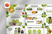 Organic Food Presentation Template, a Presentation Template by Digitcase x Wealthwells (Thumbnail 1 of 4)