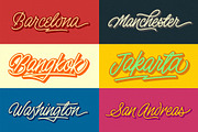 Silent Fighter - 3D Layered Font, a Script Font by Mikrojihad Typography (Thumbnail 7 of 19)