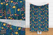 Spring floral meadow Seamless Patter, a Wallpaper Graphic by Irina Ostapenko (Thumbnail 5 of 5)