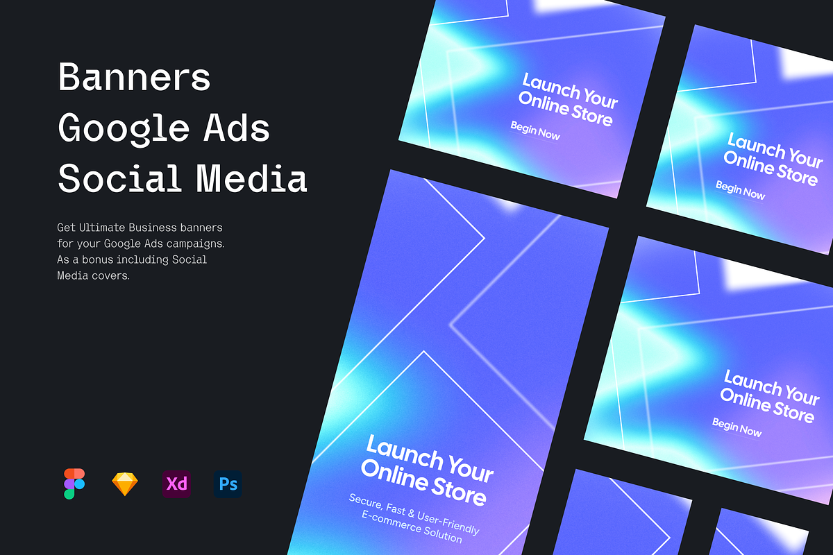 Shop Business - Banners Pack, a Social Media Template by Petr Bilek (Photo 1 of 3)
