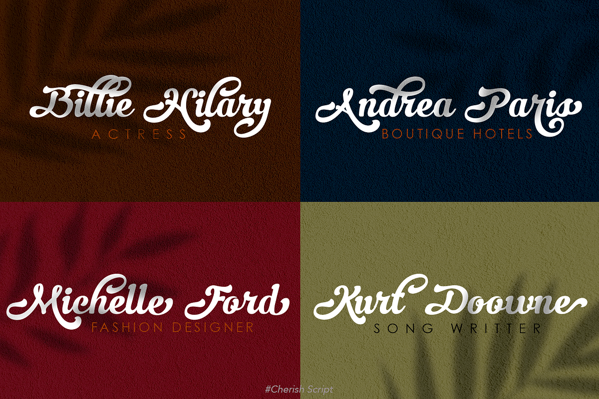 Cheris Script, a Font by madeDeduk (Photo 8 of 10)