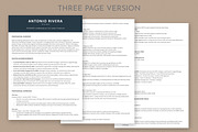 ATS CV / Resume, a Resume Template by Anjum Ilyas (Thumbnail 4 of 8)