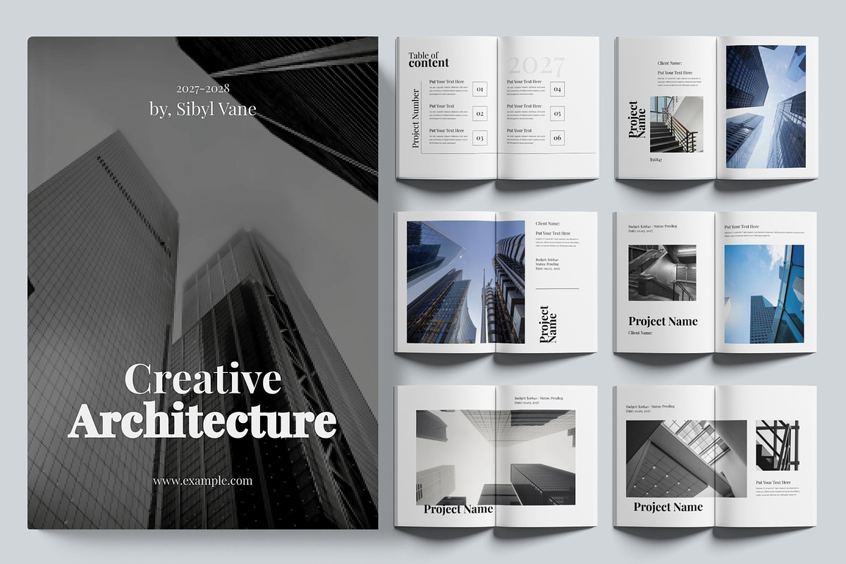 Architecture Portfolio, a Brochure Template by ContestDesign (Photo 1 of 3)