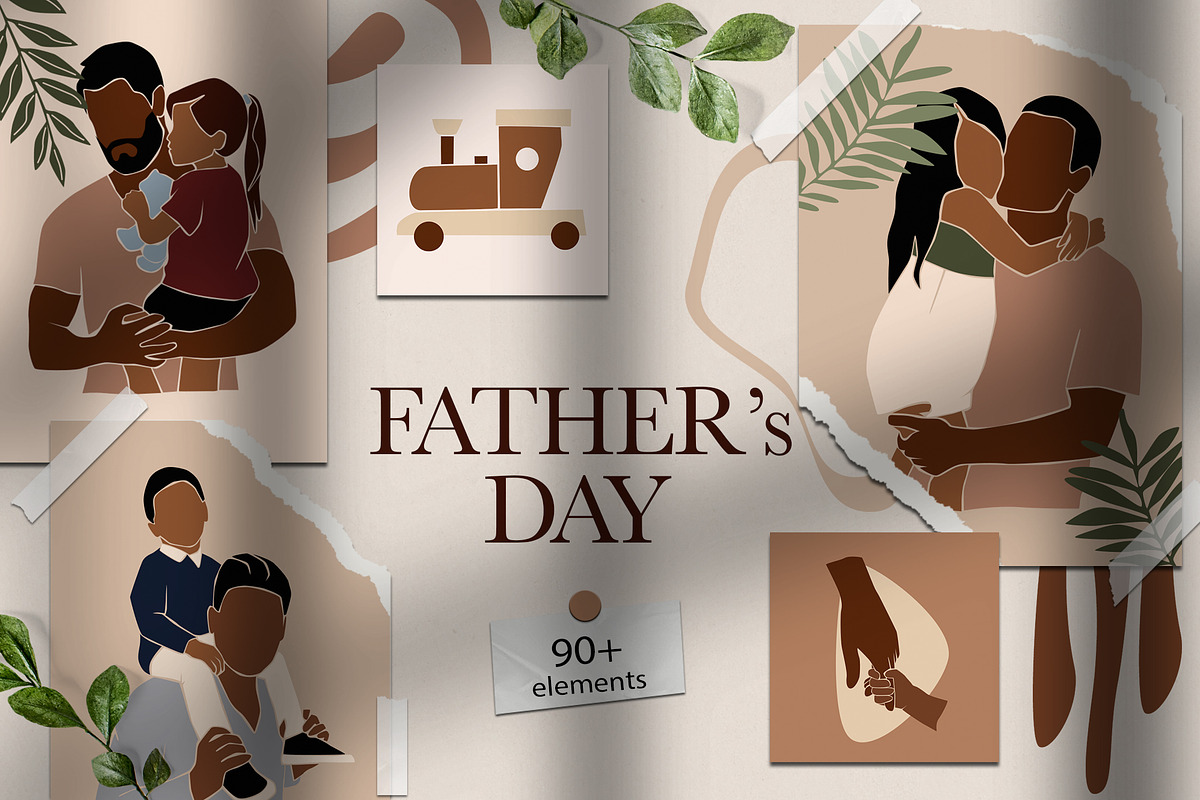 Father's Day collection., a Decorative Illustration by EasyArt (Photo 1 of 10)