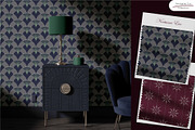 Nocturne Eve - Seamless Patterns, a Wallpaper Graphic by InaCorart (Thumbnail 6 of 9)